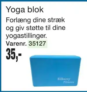 Harald Nyborg Yoga blok tilbud