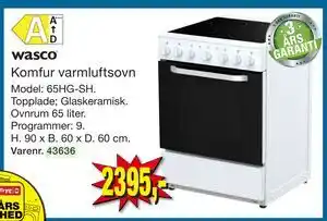 Harald Nyborg Komfur varmluftsovn tilbud