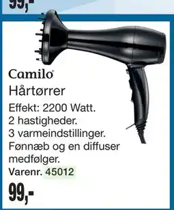 Harald Nyborg Hårtørrer tilbud