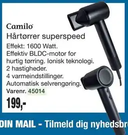 Harald Nyborg Hårtørrer superspeed tilbud