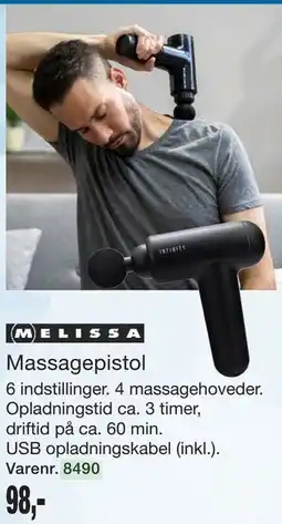 Harald Nyborg Massagepistol tilbud