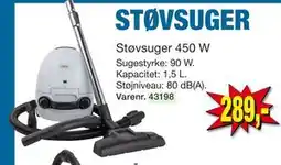 Harald Nyborg Støvsuger 450 W tilbud