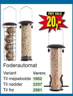 Harald Nyborg Foderautomat tilbud
