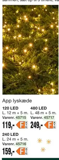 Harald Nyborg App lyskæde tilbud
