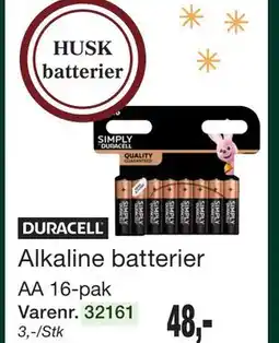 Harald Nyborg Alkaline batterier tilbud