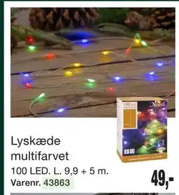 Harald Nyborg Lyskæde multifarvet tilbud