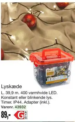 Harald Nyborg Lyskæde tilbud