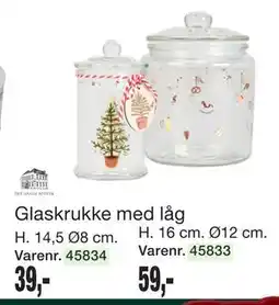 Harald Nyborg Glaskrukke med låg tilbud