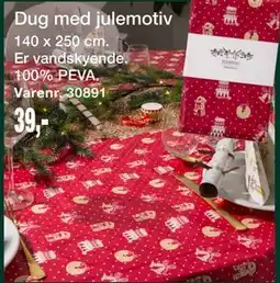 Harald Nyborg Dug med julemotiv tilbud