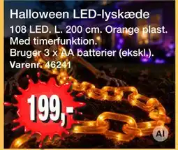 Harald Nyborg Halloween LED-lyskæde tilbud