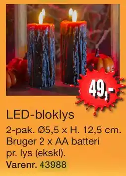 Harald Nyborg LED-bloklys tilbud