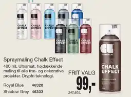 Harald Nyborg Spraymaling Chalk Effect tilbud