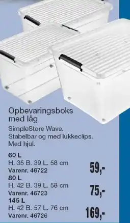 Harald Nyborg Opbevaringsboks med låg tilbud