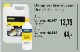 Harald Nyborg Demineraliseret vand tilbud