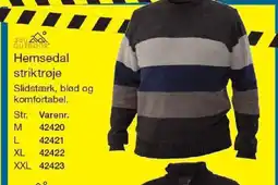 Harald Nyborg OUTDOOR Hemsedal striktrøje tilbud