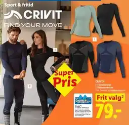 Lidl CRIVIT Skiunderbukser tilbud