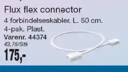 Harald Nyborg Flux flex connector tilbud