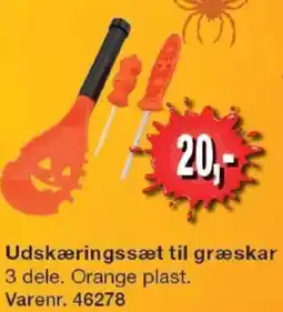 Harald Nyborg Udskæringssæt til græskar tilbud