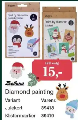 Harald Nyborg Belluno Diamond painting tilbud
