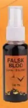 Harald Nyborg Spray med falsk blod tilbud