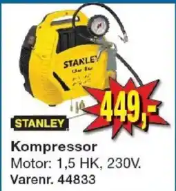 Harald Nyborg STANLEY Kompressor tilbud