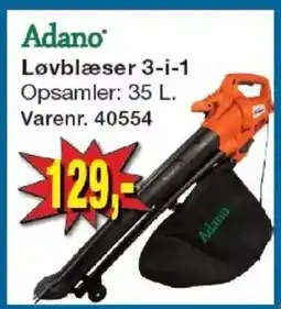 Harald Nyborg Adano Løvblæser 3-i-1 tilbud