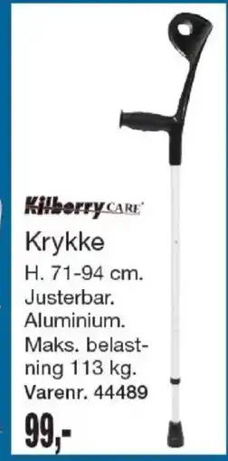 Harald Nyborg Kilberry CARE Krykke tilbud