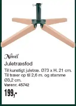 Harald Nyborg Nowel Juletræsfod tilbud