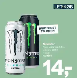 Let-Køb Monster tilbud