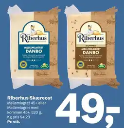 Let-Køb Riberhus Skæreost tilbud