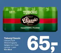 Let-Køb Tuborg Classic tilbud