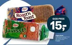Let-Køb Pågen Roast'n Toast Javisst! tilbud