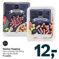 Let-Køb Gestus Topping tilbud