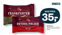Let-Køb Gøl Pølser tilbud