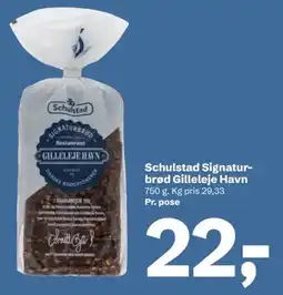 Let-Køb Schulstad Signaturbrød Gilleleje Havn tilbud