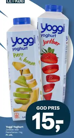 Let-Køb Yoggi Yoghurt tilbud