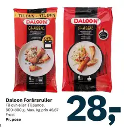 Let-Køb Daloon Forårsruller tilbud