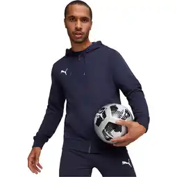 Sport 24 PUMA teamGOAL Full Zip Hættetrøje Herre tilbud