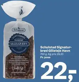 Let-Køb Schulstad Signaturbrød Gilleleje Havn tilbud