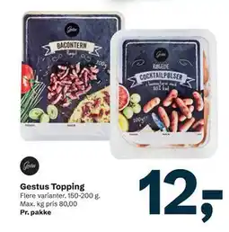 Let-Køb Gestus Topping tilbud