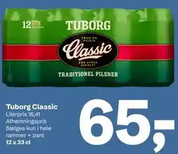 Let-Køb Tuborg Classic tilbud