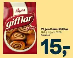 Let-Køb Pågen Kanel Gifflar tilbud