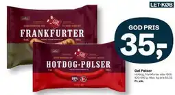 Let-Køb Gøl Pølser tilbud