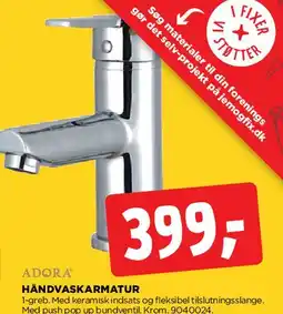 jem & fix Håndvaskarmatur tilbud