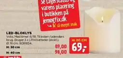 jem & fix LED-BLOKLYS tilbud