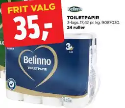 jem & fix Belina toiletpapir tilbud