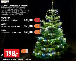 jem & fix Combi julebelysning tilbud