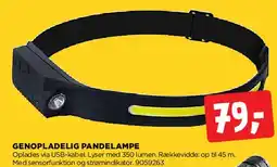 jem & fix Genopladelig pandelampe tilbud