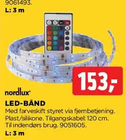 jem & fix LED-bånd (tilbehør/remote område) tilbud