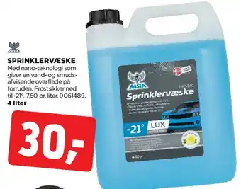 Sprinklervæske